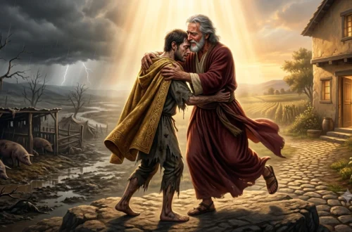 Sermão Amor Incondicional Lucas 15:20