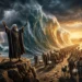 Êxodo 14:16 - Abertura do Mar Vermelho