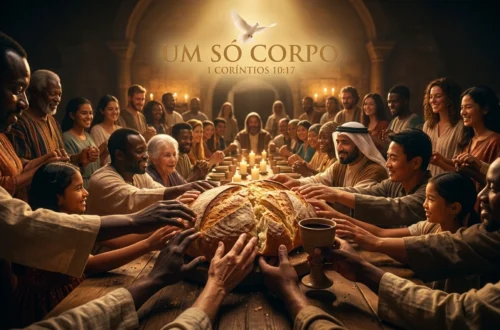 1 Coríntios 10:17 - A mesa da comunhão
