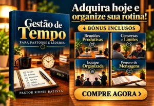 Manual Gestão de tempo para pastores e líderes